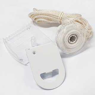 블라인드 롤스크린 줄 부품 부속 끈 손잡이 파손 교체, 61.투명손잡이 A타입, 1개