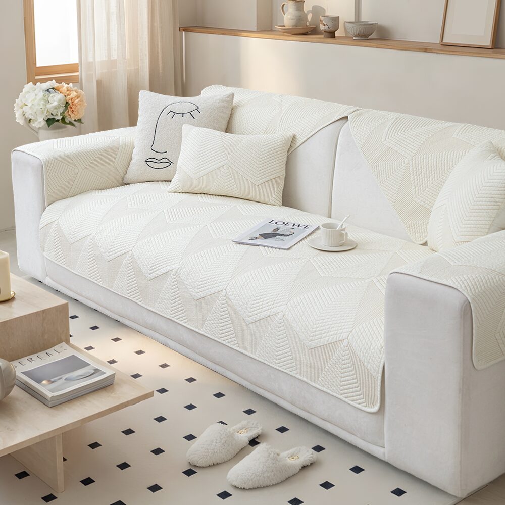 HOMEY NEST 사계절 순면 소파패드 논슬립 고밀도패드 촉감좋은 매트 통세탁 알레르기 방지 2 3 4인용 MSFD-480할인 상세 이미지 1
