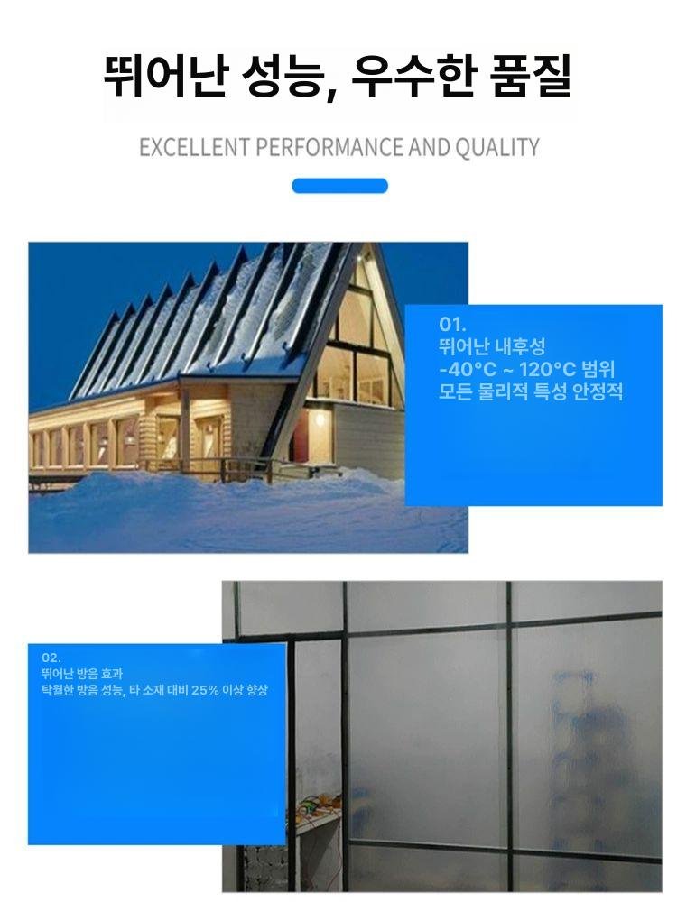렉산 롤 10m 처마 투명 골판 복층 지붕재 창고 지붕 랙산 판넬 농막 판넬지붕 온실, 폭 1m 두께 0.8mm 상세 이미지 2
