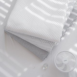 -7도 접촉 냉감 차가운 아이스웰 여름 침대 패드 쿨매트, 아이스웰 올화이트
