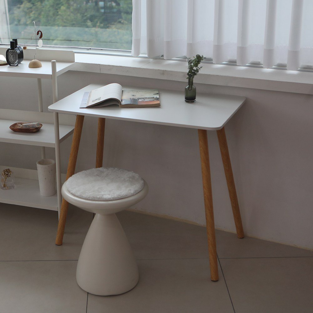 파카이가구 경량 테이블 이케아 카페 보조 식탁 아일랜드 탁자 다이닝, 화이트 상세 이미지 1