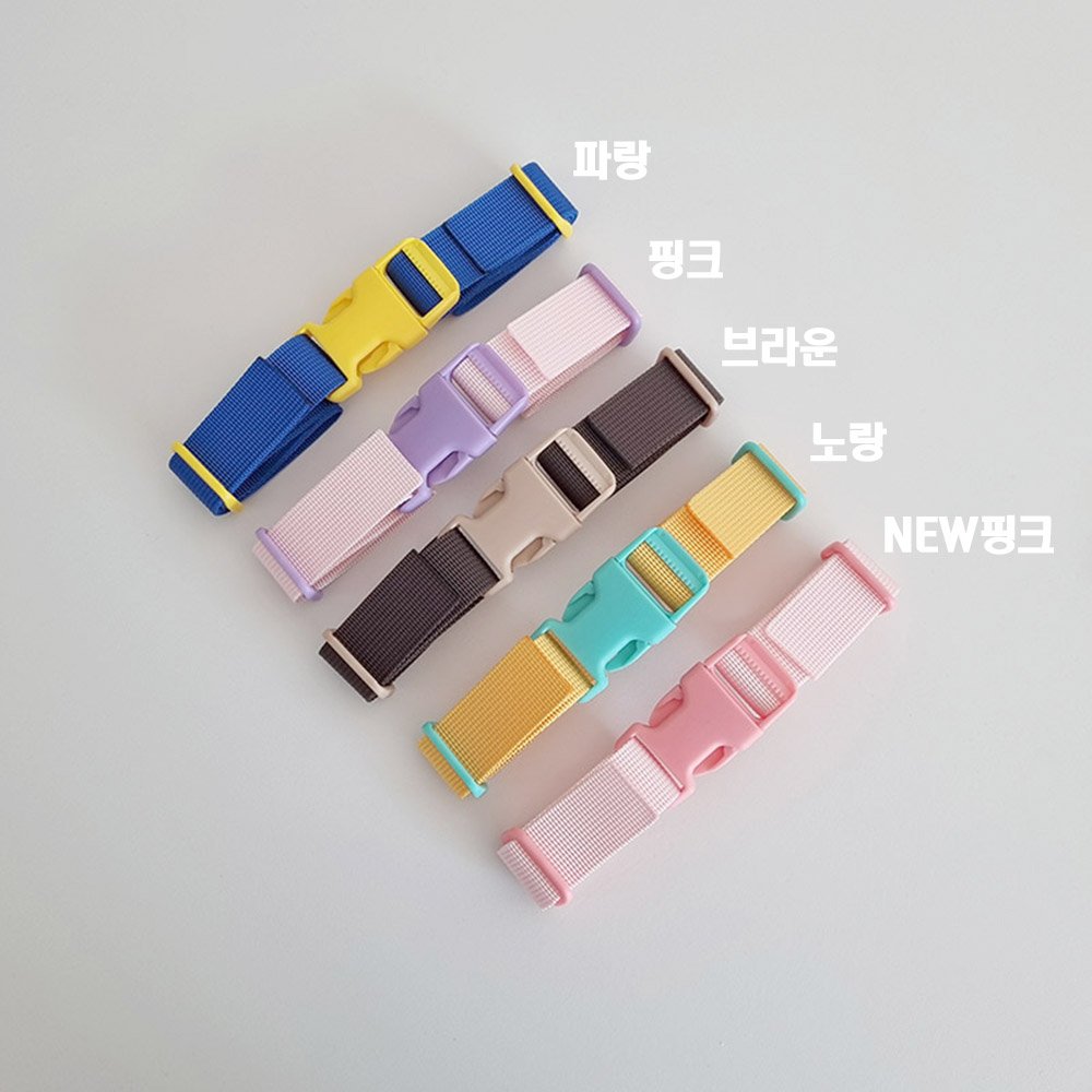 가방 가슴끈 보조벨트 어린이집 체스트스트랩 유치원가방 백팩 보조버클 어깨끈 흘러내림방지 길이조절 끈 상세 이미지 2