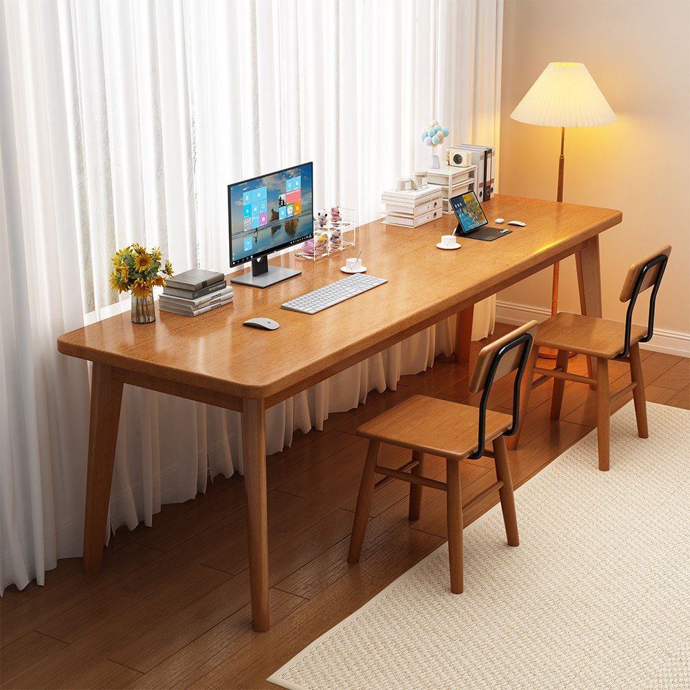 에코 소라노 엔틱 책상 다용도 테이블 플레인 원목책상, 네추럴RF-HD631N 상세 이미지 1