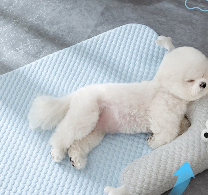 쿨링원단 통풍우수 강아지 고양이 아이스 쿨 매트 방석 냉감, 1개 상세 이미지 2